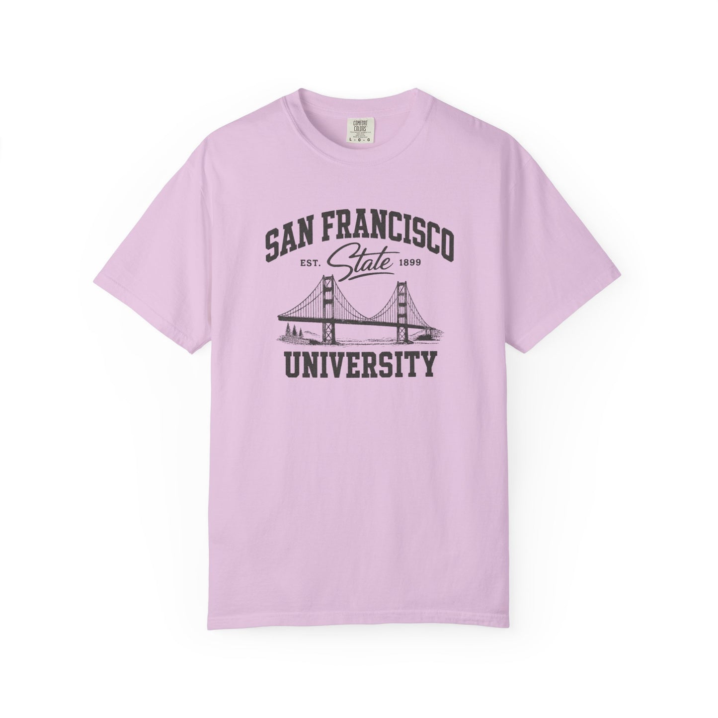 San Francisco State University Vintage Bridge Tee | Collegiate Graphic Shirt
