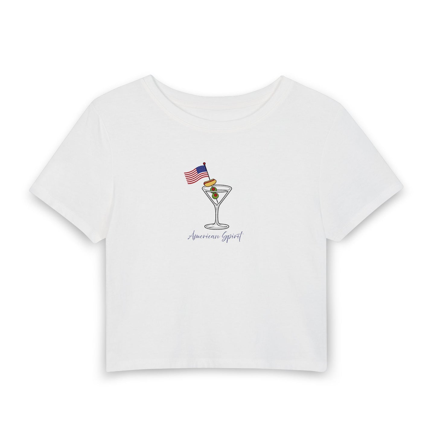 Wild Reed Apparel American Spirit Patriotic Graphic Tee | Americana Summer Shirt