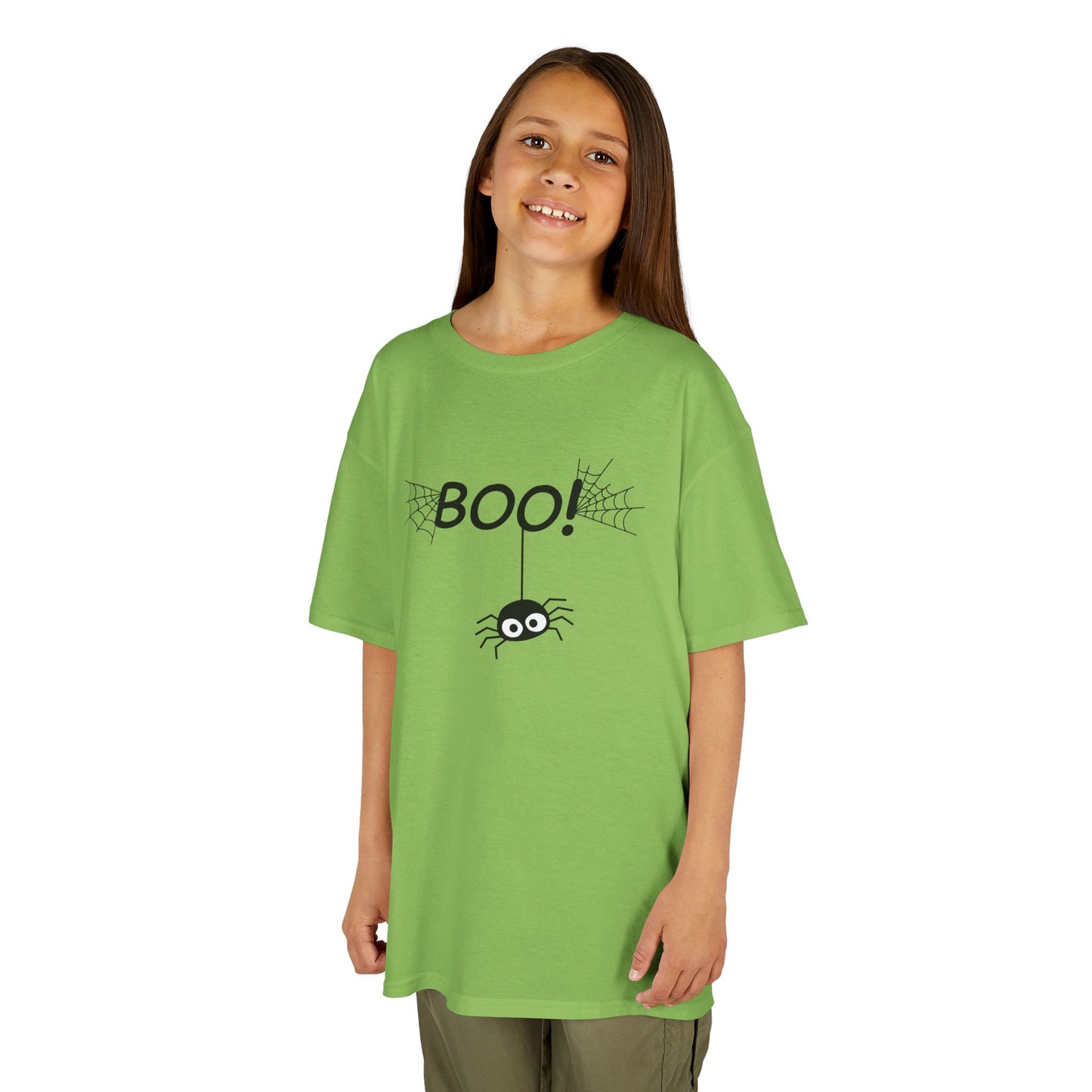 BOO Spider Kids Halloween T-Shirt