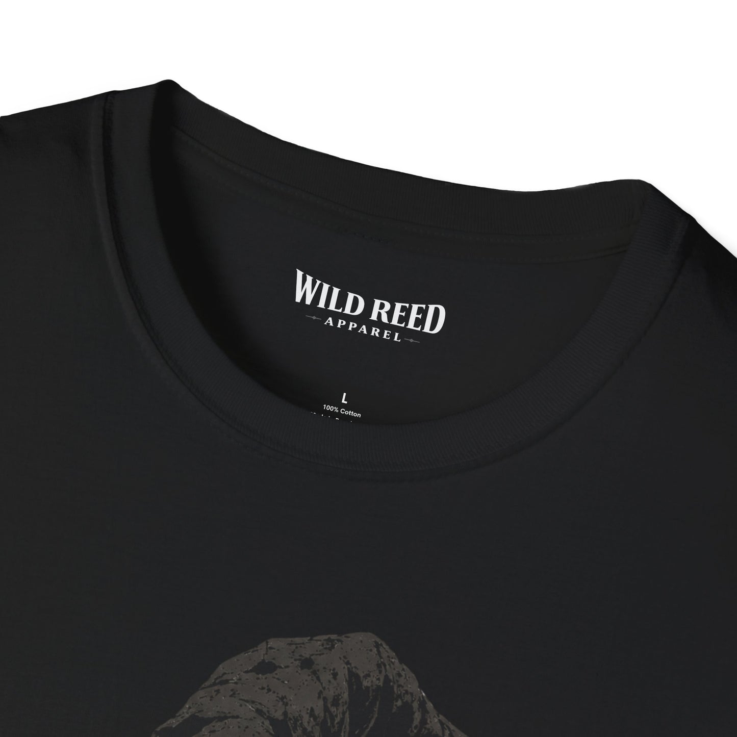 Creepy Witch Stealth Black-on-Black Graphic Tee