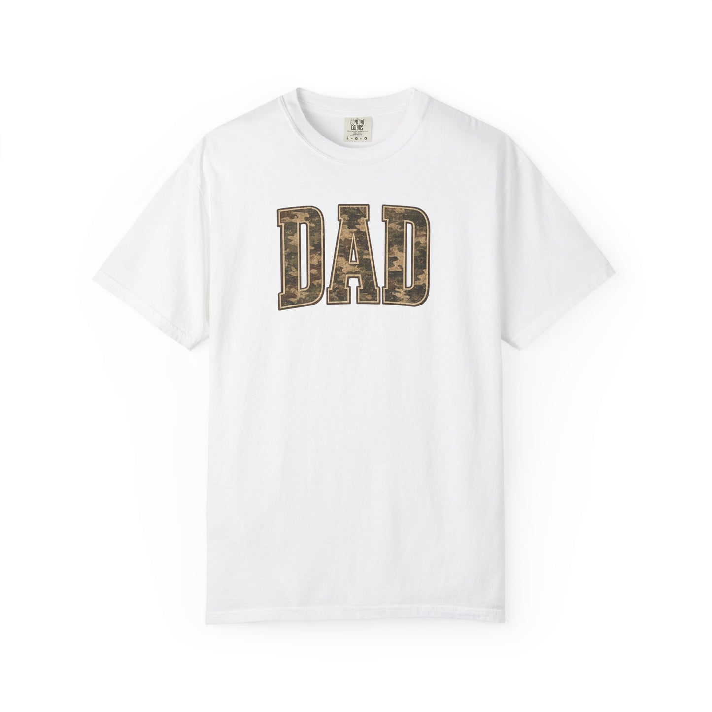 Vintage Camo DAD Graphic Tee