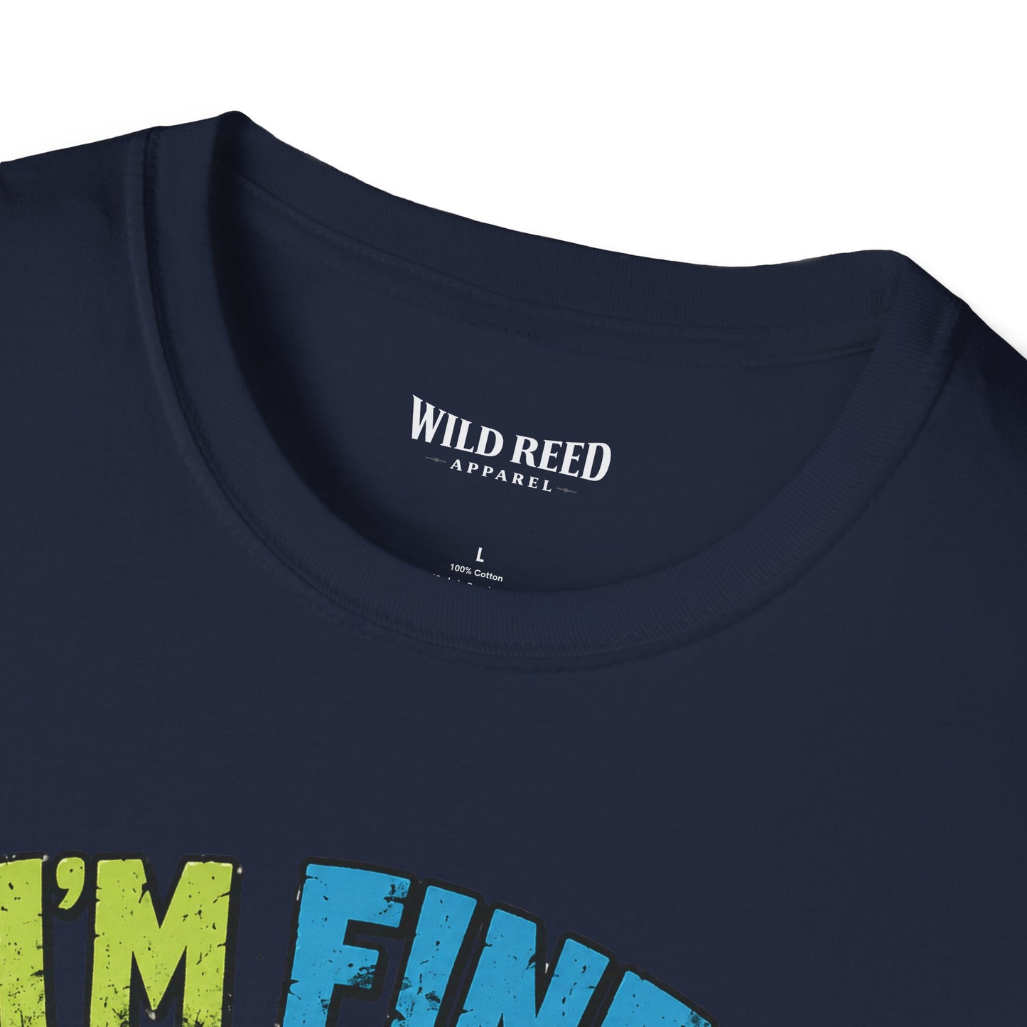 I’m Fine Really Funny Zombie Graphic Tee