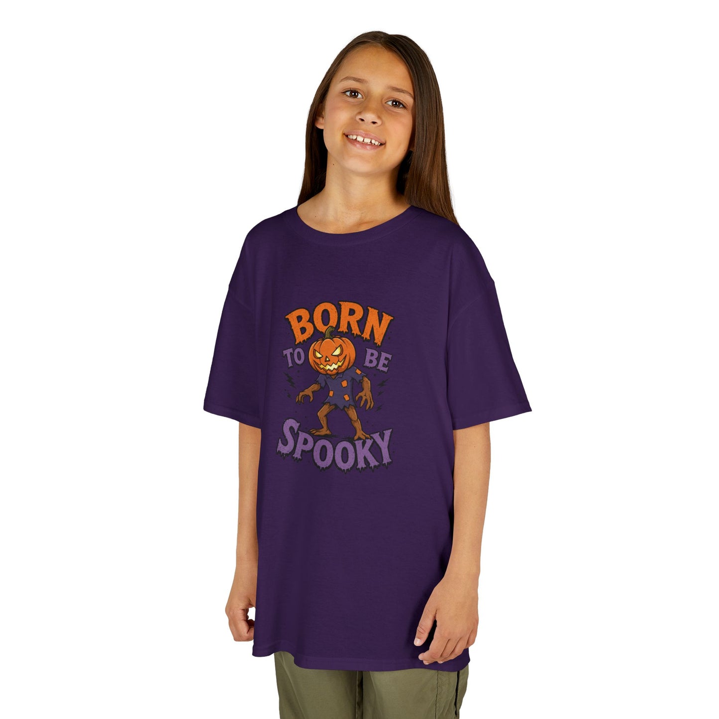 Born to Be Spooky Kids Halloween T-Shirt