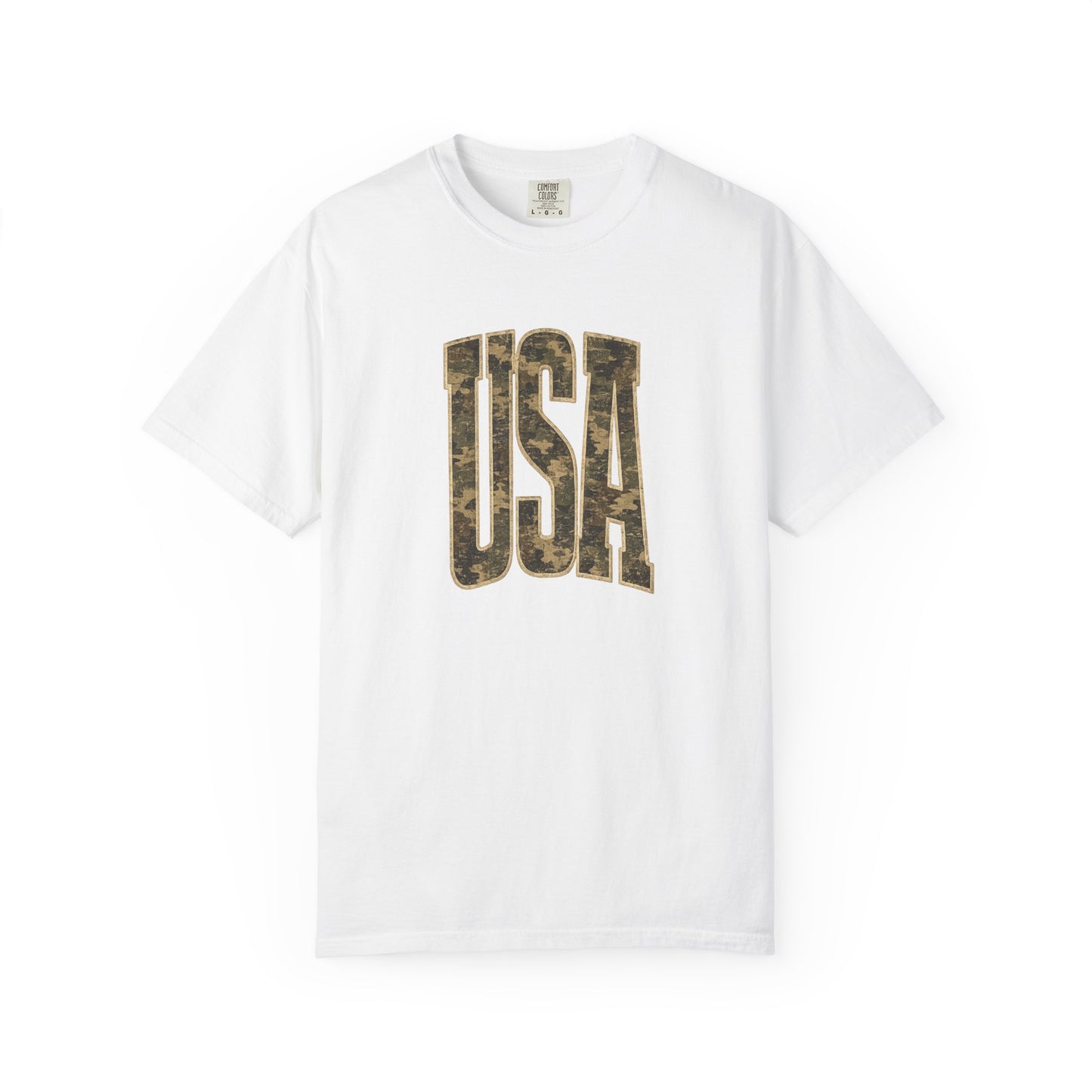 Vintage USA Camo Graphic Tee