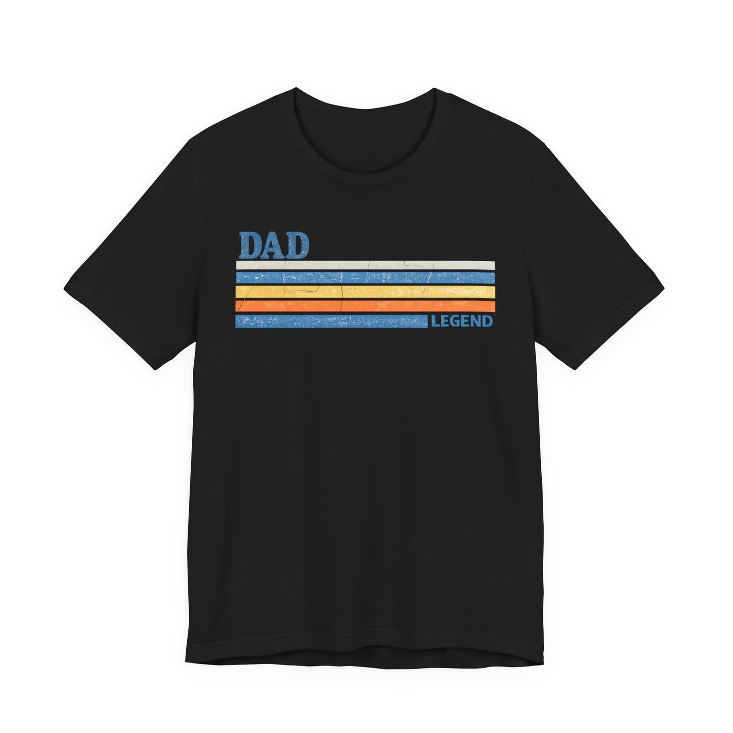 DAD Legend Vintage Graphic Tee | Retro Father's Day Shirt | Relaxed Fit Unisex T-Shirt