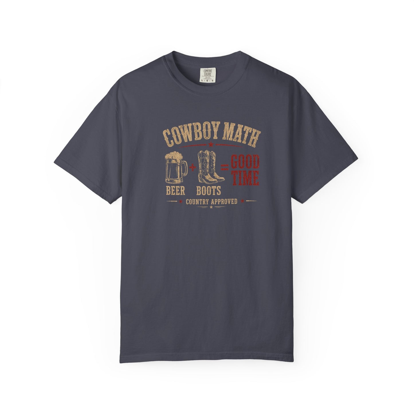 Cowboy Math Shirt – Funny Western Graphic Tee, Country Humor Shirt, Rodeo Style Tee, Unisex Western Apparel