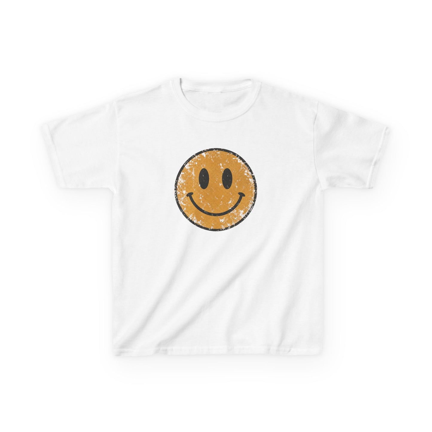 Vintage Smiley Face Kids T-Shirt | Retro Happy Face Toddler & Youth Graphic Tee