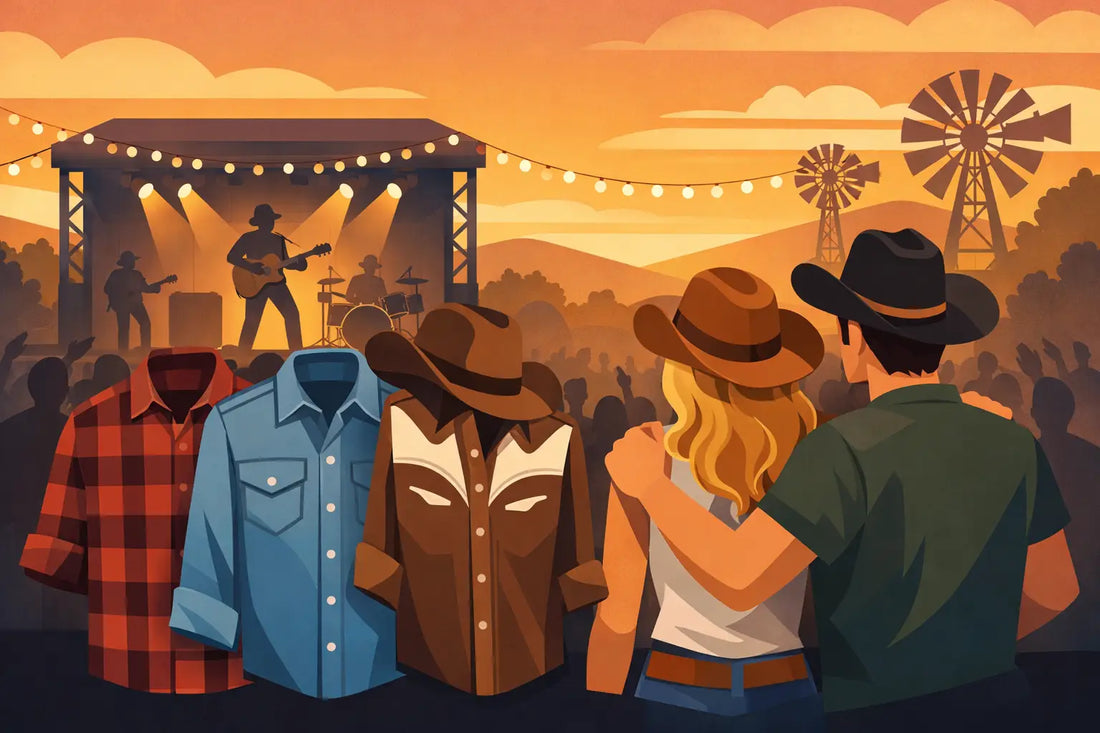 Best Shirts for Country Concerts That Work