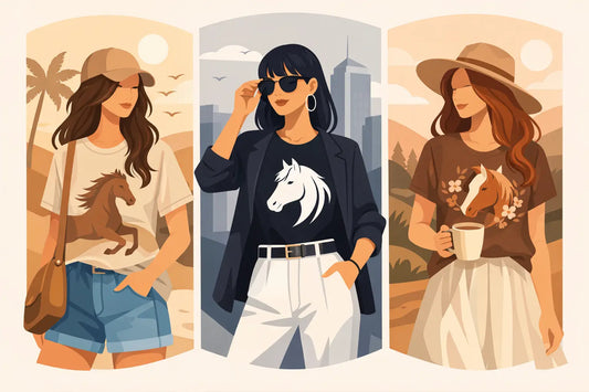 How to Style Horse Graphic Shirts for Every Mood