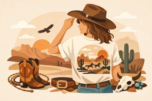 Western Graphic Tees Women Actually Wear