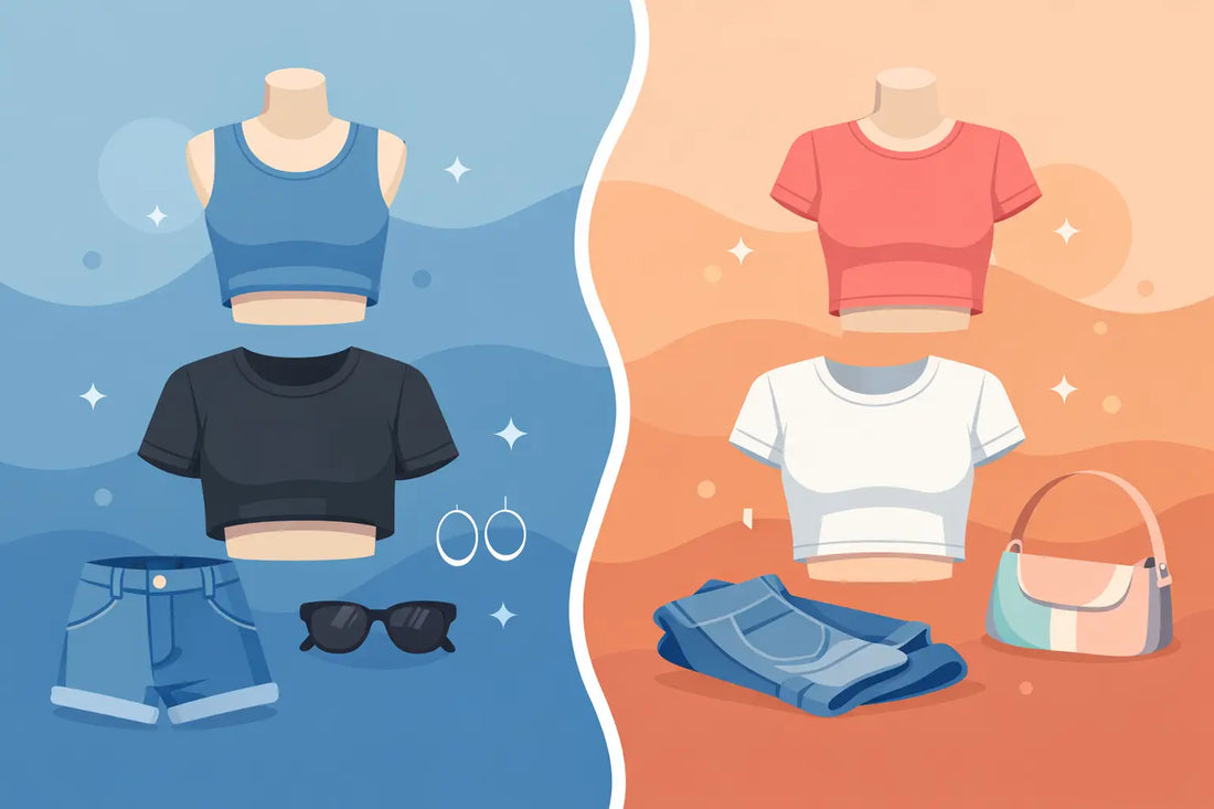 Cropped Tops vs Baby Tees: What to Wear