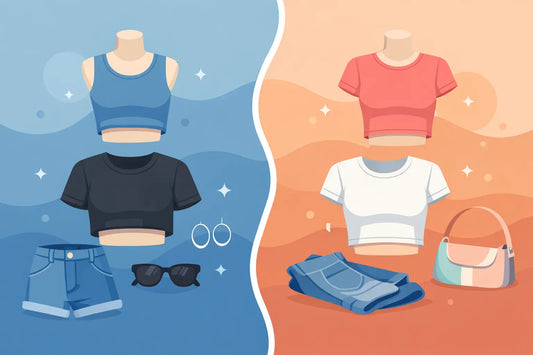 Cropped Tops vs Baby Tees: What to Wear