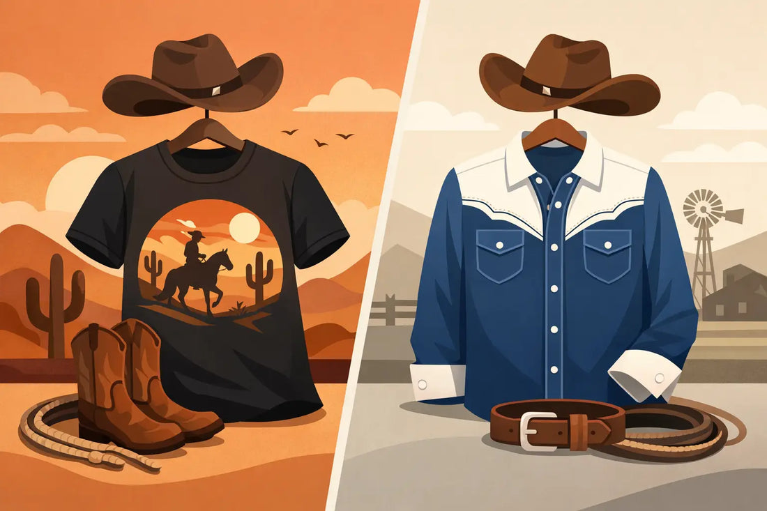 Western Tees Versus Rodeo Shirts for Every Day