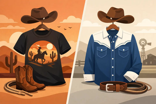 Western Tees Versus Rodeo Shirts for Every Day