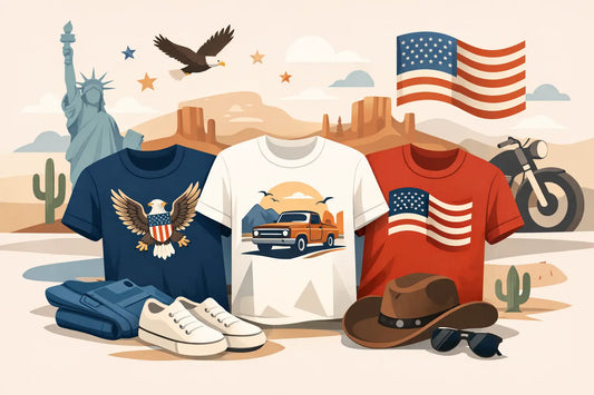 How to Style Americana Graphic T Shirts