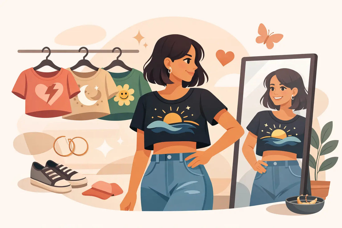 How to Choose Graphic Crop Tops That Feel Like You