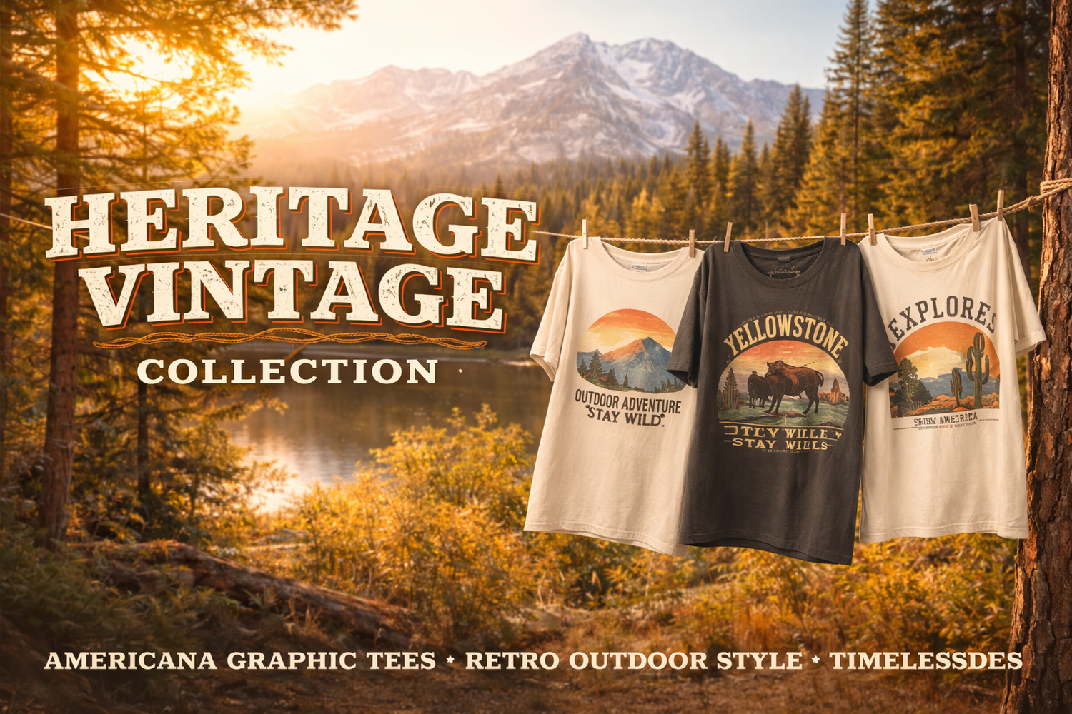 Heritage Vintage | Americana Graphic Tees