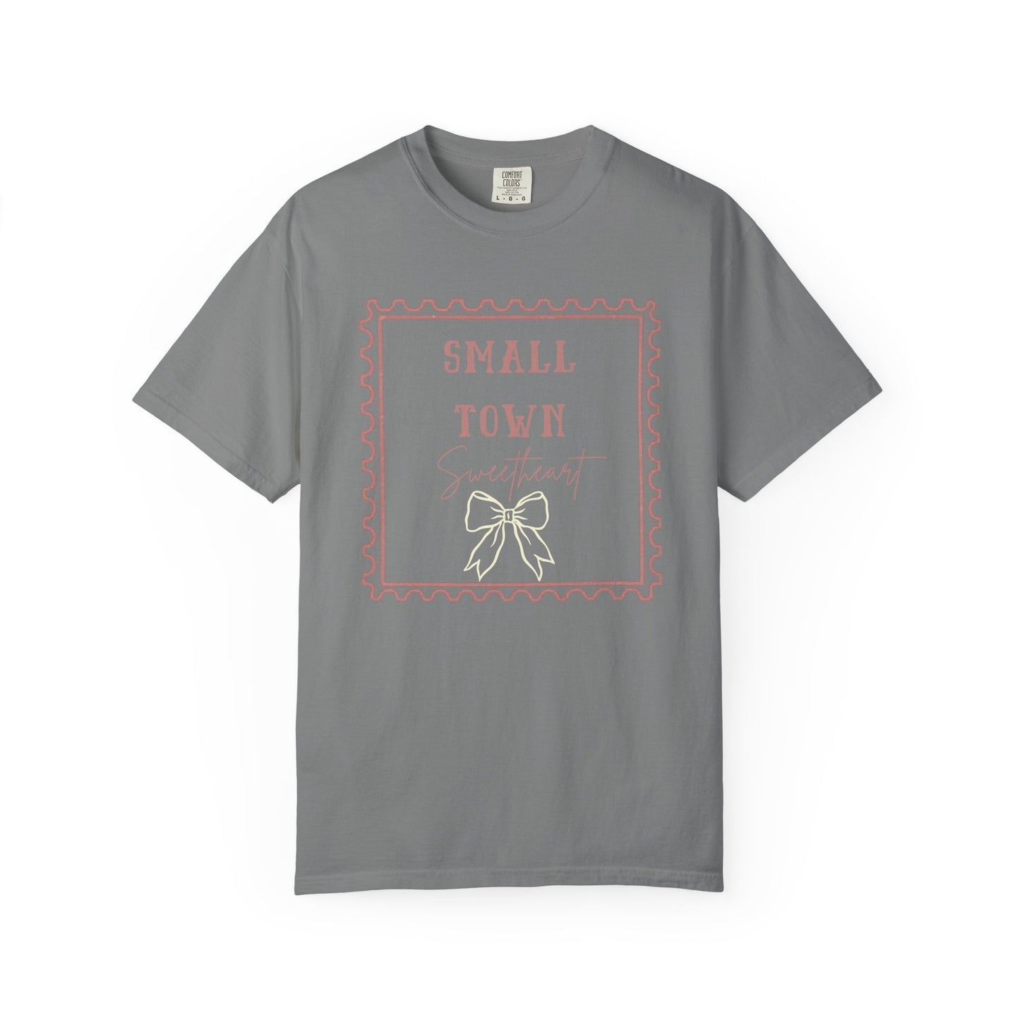 Small Town Sweetheart Shirt | Western Bow Graphic Tee | Country Girl Shirt | Cute Southern Tee | Comfort Colors Shirt | Wild Reed Apparel