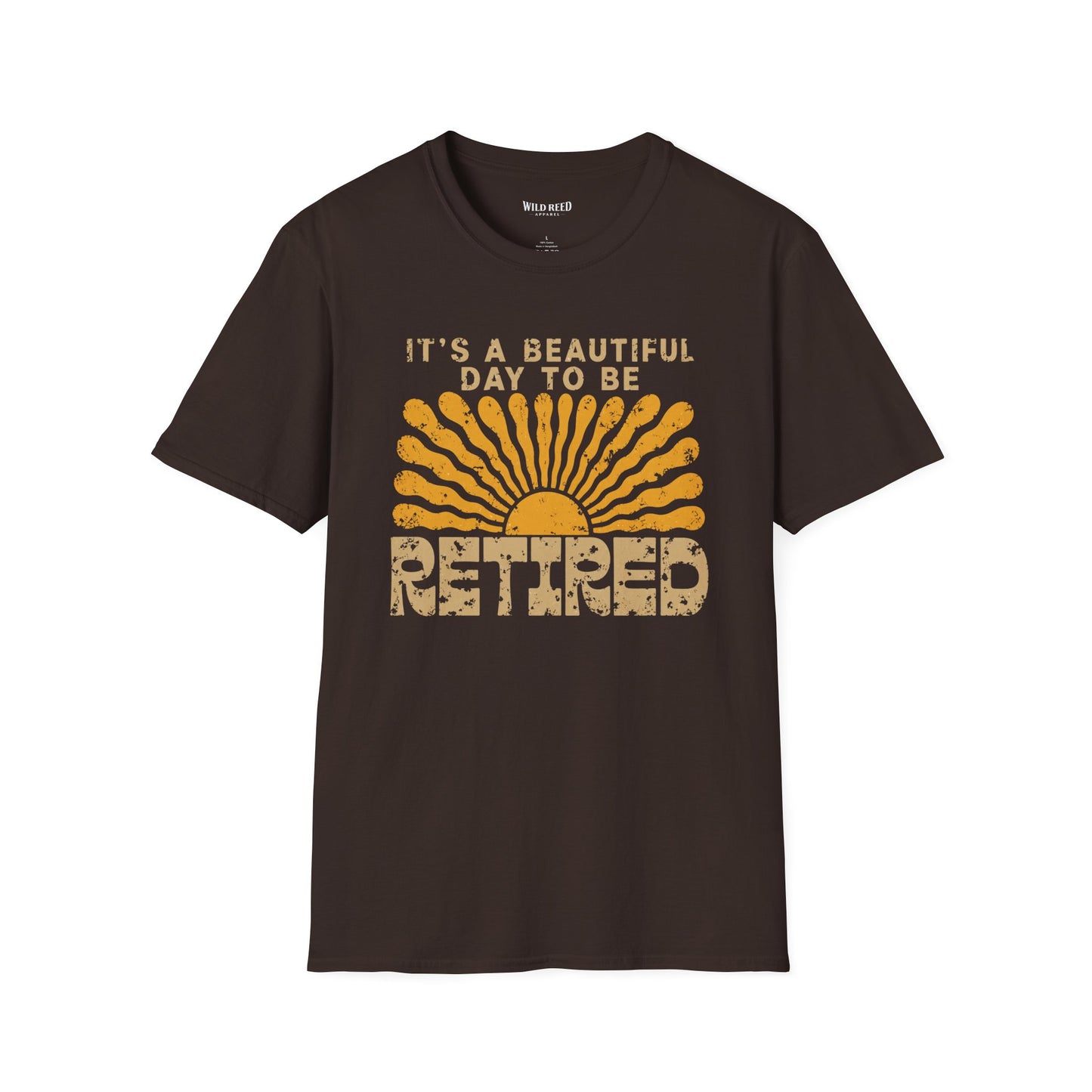 Retired Shirt, It's a Beautiful Day to Be Retired, Funny Retirement Gift, Retirement Party Shirt, Retiree Tee for Men Women