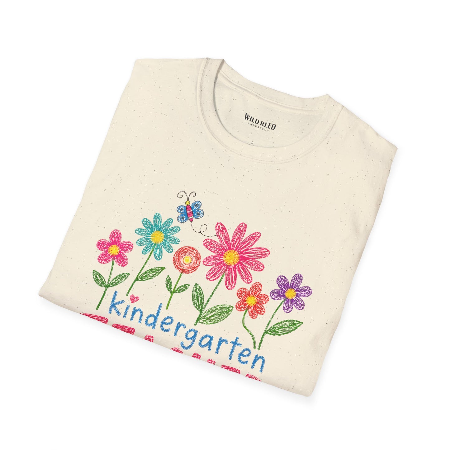 Kindergarten Teacher Shirt | Back to School Teacher Tee | Retro Grade Level Graphic T-Shirt