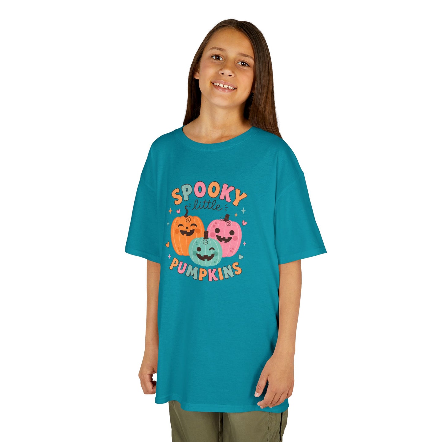 Spooky Pumpkins Kids Youth Halloween T-Shirt