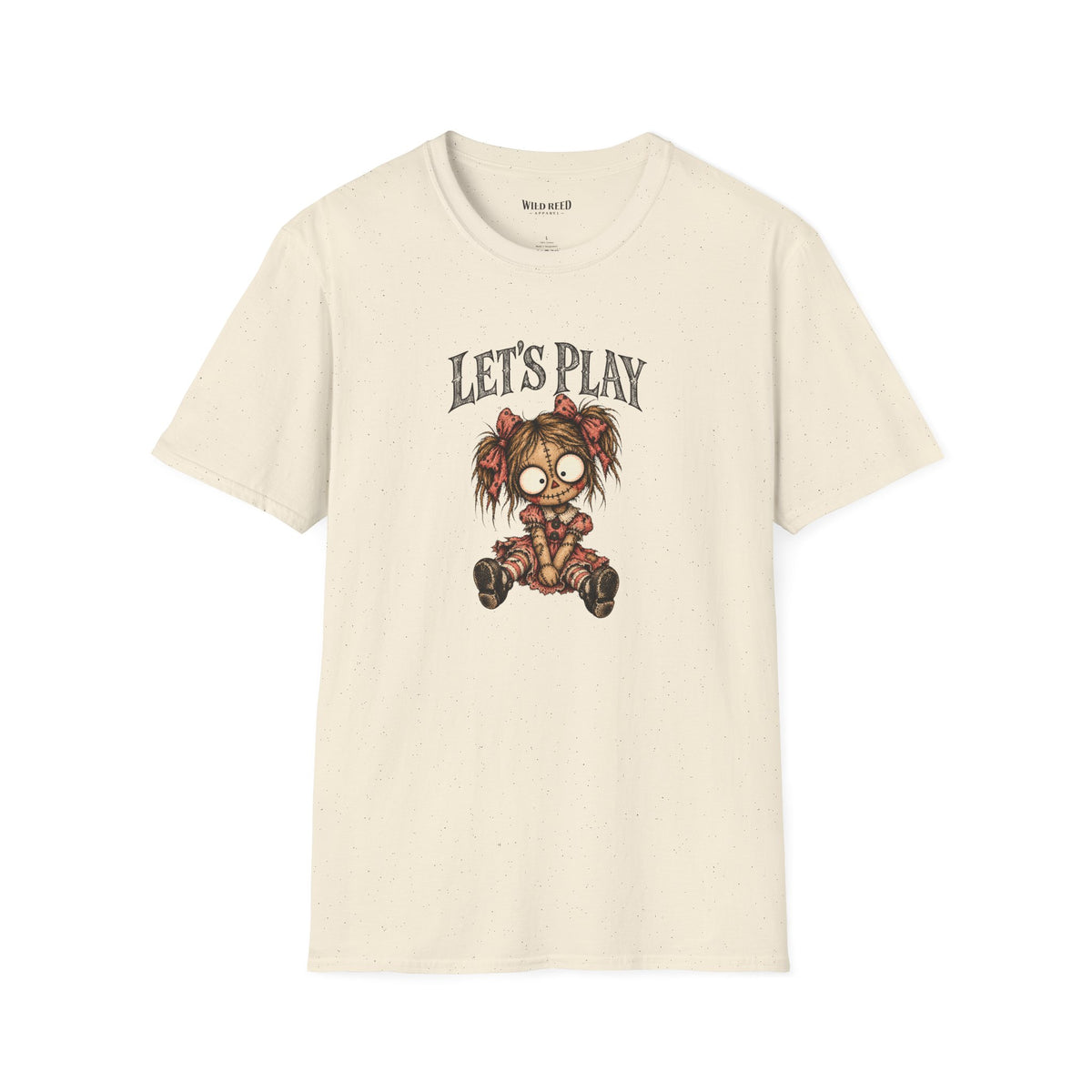 Let’s Play Creepy Doll Halloween T-Shirt