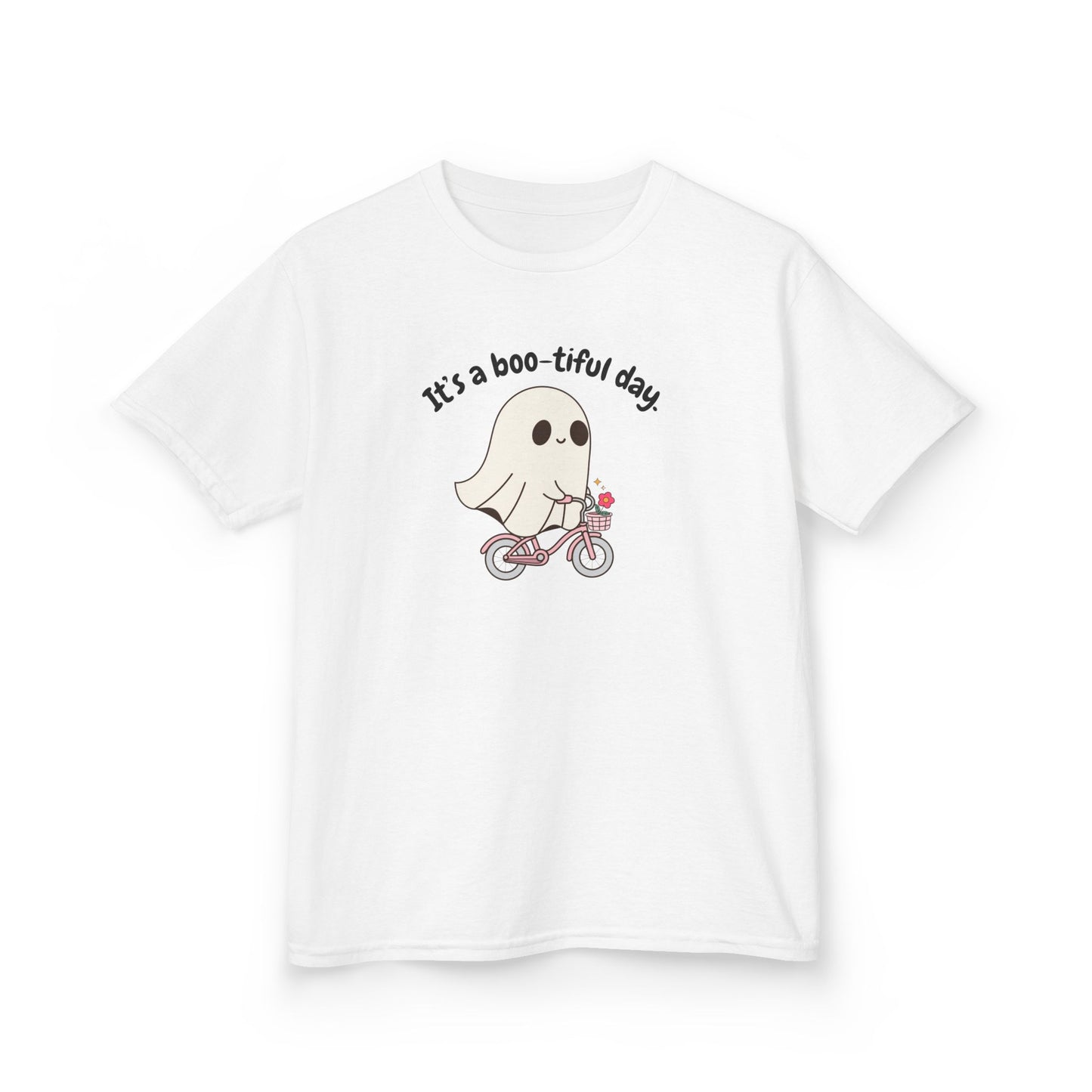 It’s a Boo-tiful Day Ghost Kids Halloween T-Shirt