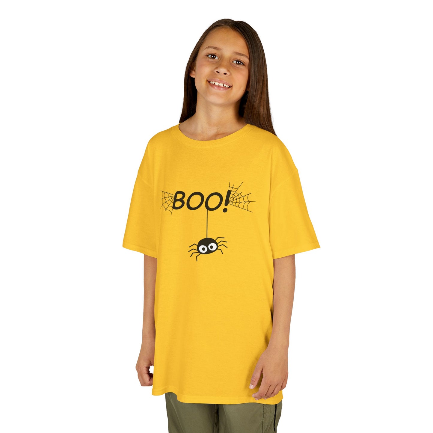 BOO Spider Kids Halloween T-Shirt