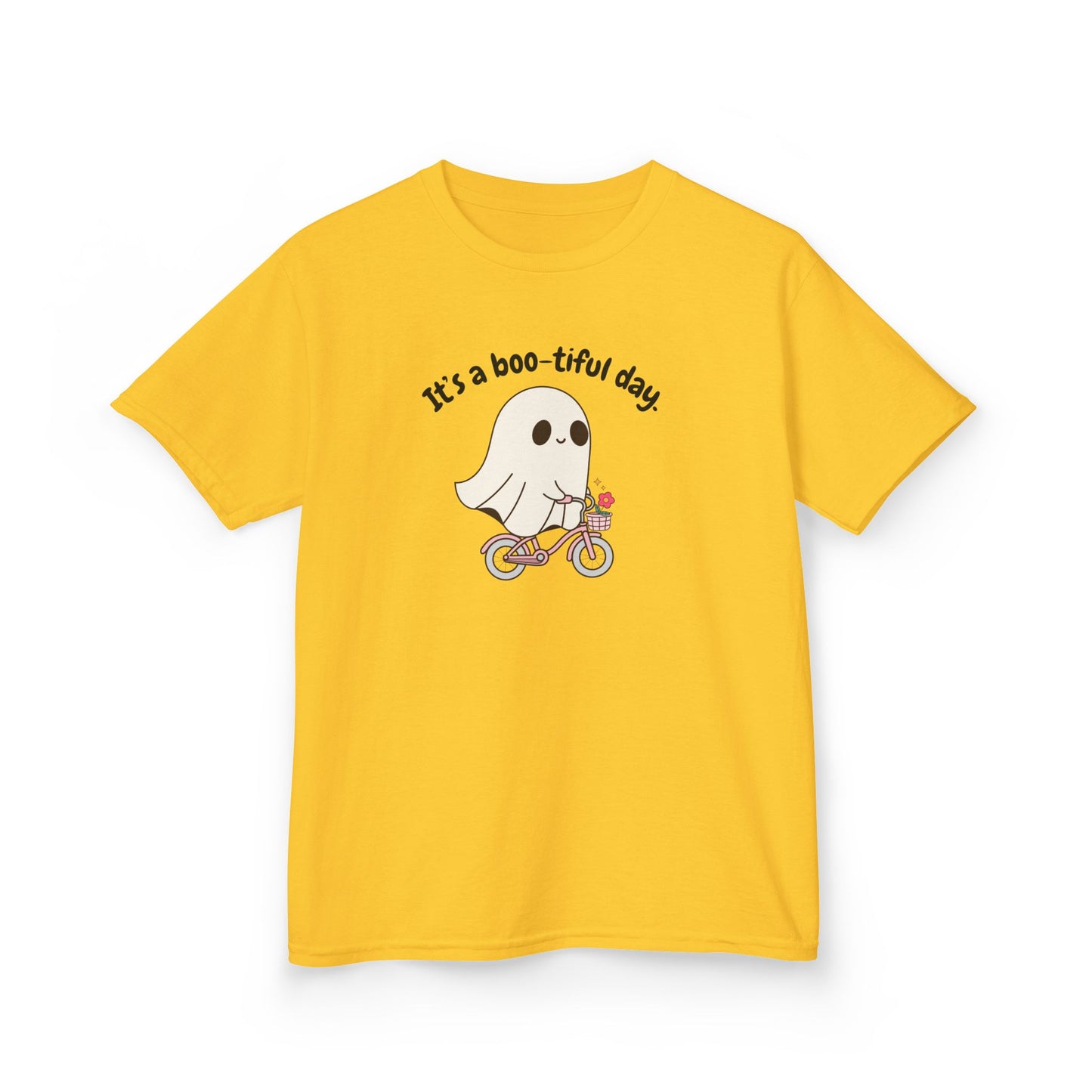 It’s a Boo-tiful Day Ghost Kids Halloween T-Shirt
