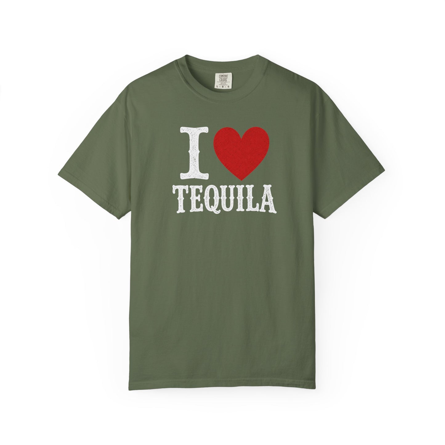 I Heart Tequila Shirt, Tequila Lover Tee, Funny Drinking Shirt, Country Concert Tee, Vintage Washed Graphic Tee, Girls Trip Shirt