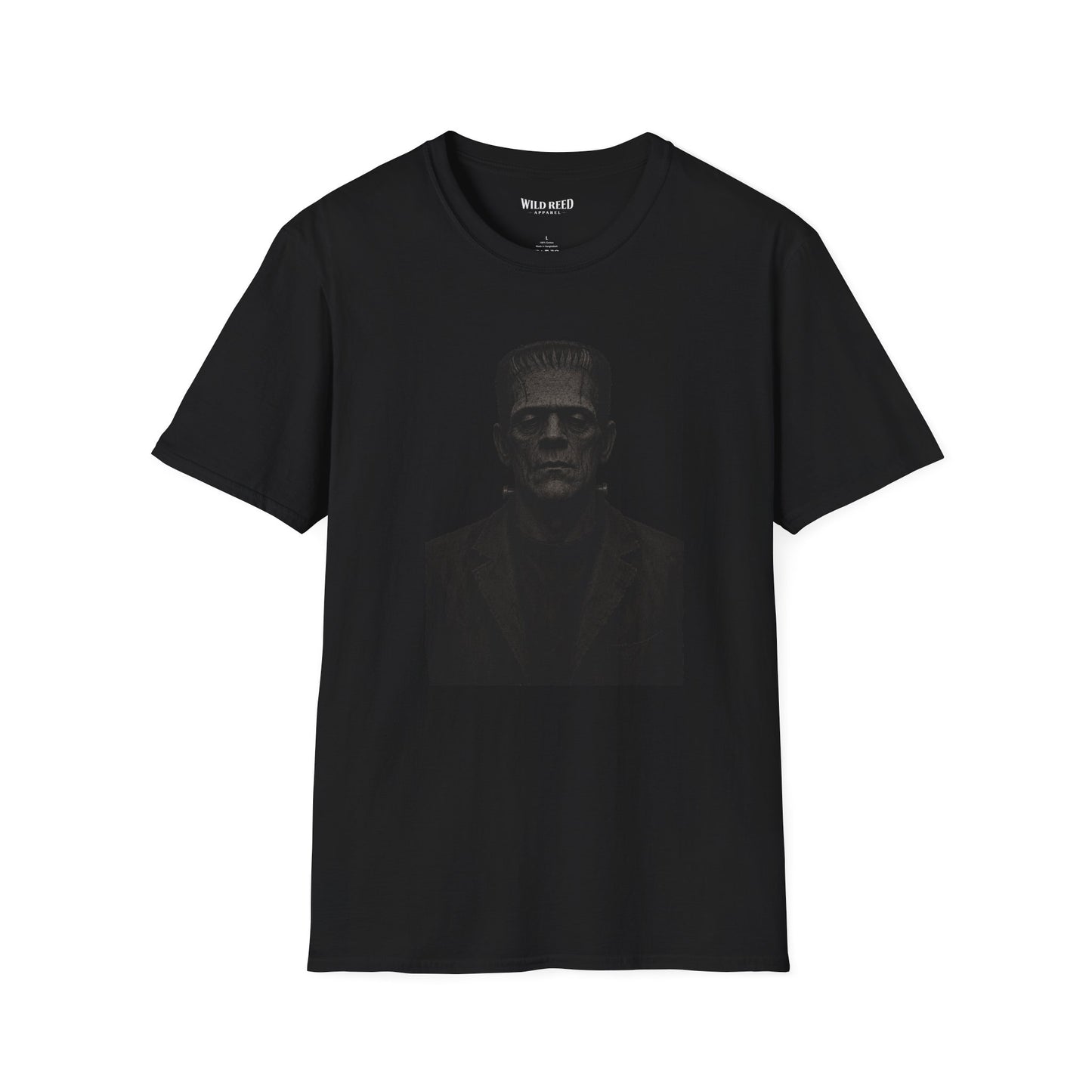 Frankenstein’s Monster Stealth Black-on-Black Graphic Tee