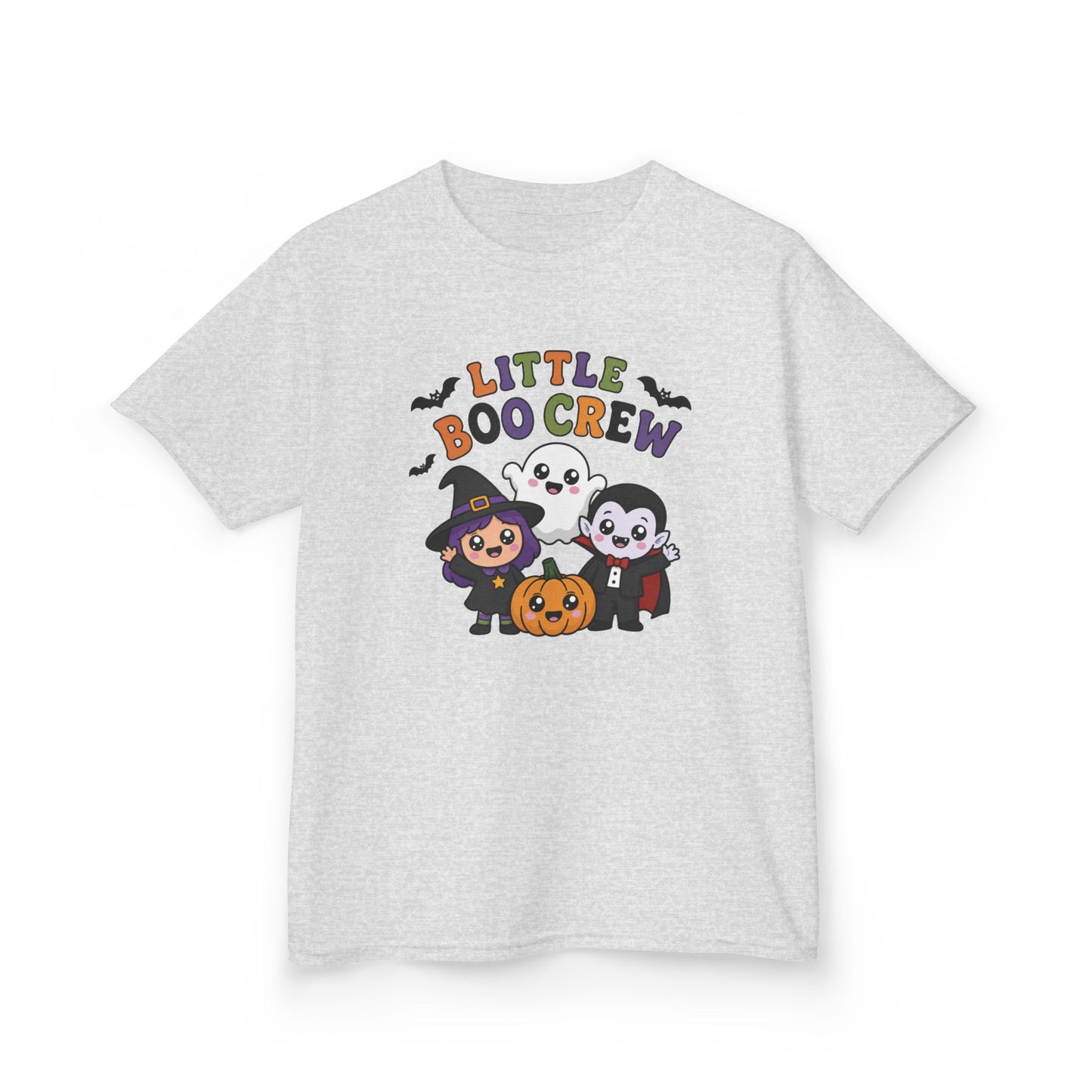 Little Boo Crew Kids T-Shirt | Cute Halloween Friends Youth Graphic Tee for Boys & Girls