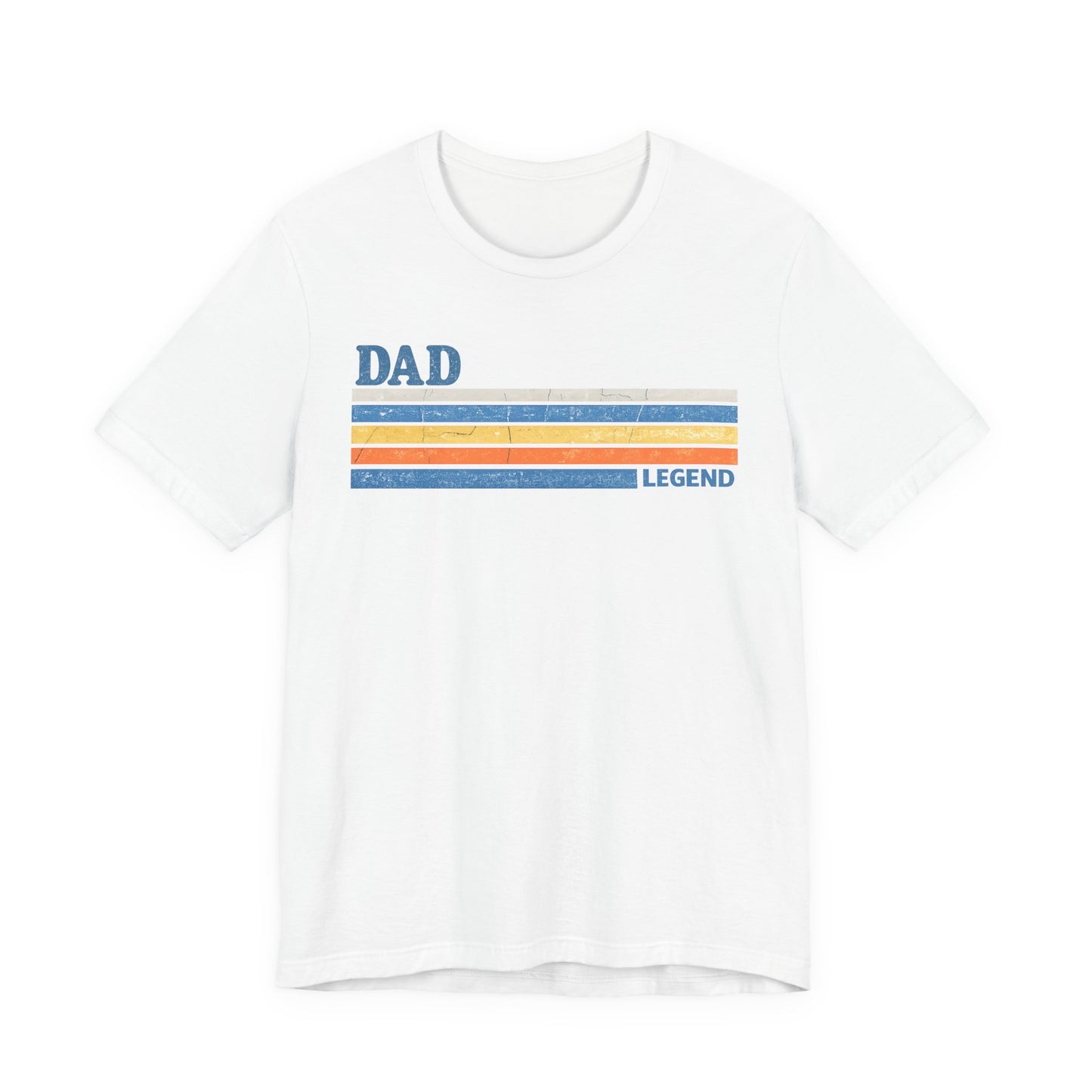 DAD Legend Vintage Graphic Tee | Retro Father's Day Shirt | Relaxed Fit Unisex T-Shirt