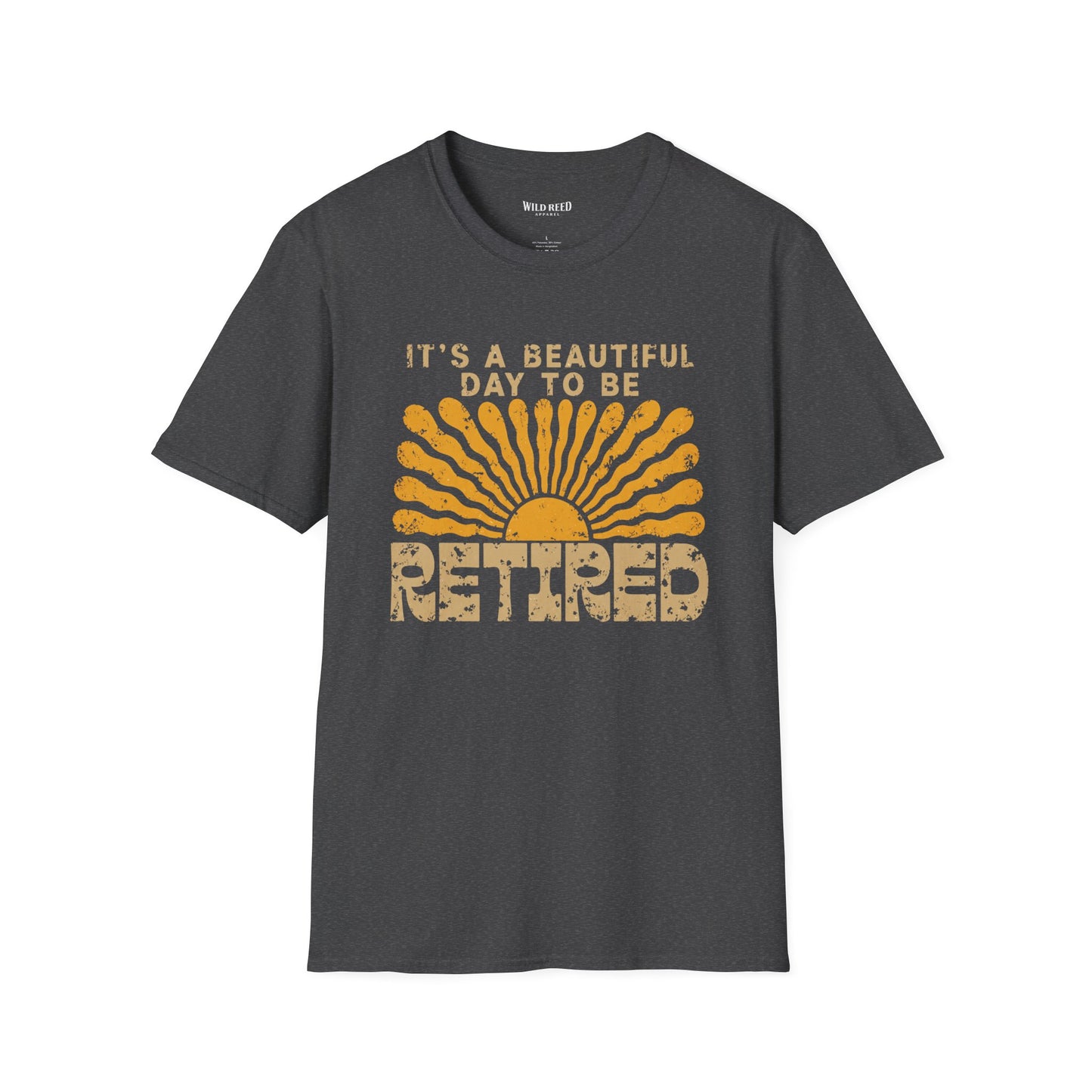 Retired Shirt, It's a Beautiful Day to Be Retired, Funny Retirement Gift, Retirement Party Shirt, Retiree Tee for Men Women