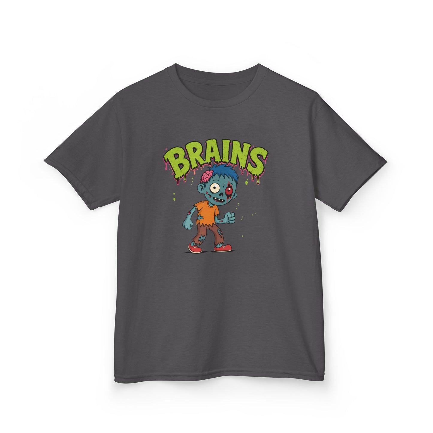 Brains Zombie Kids Halloween T-Shirt