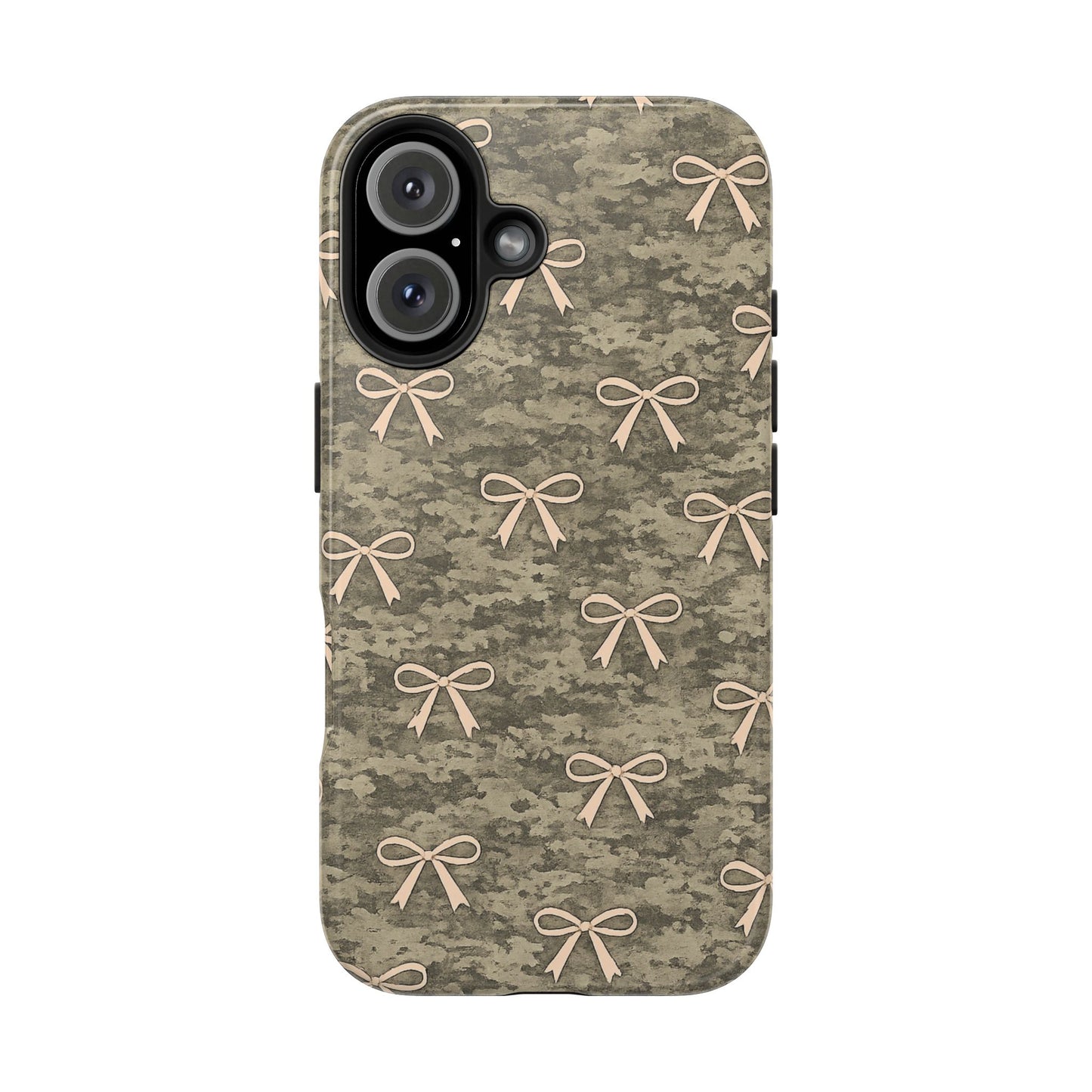 Camo Pink Bow Phone Case – Cute Western Aesthetic
