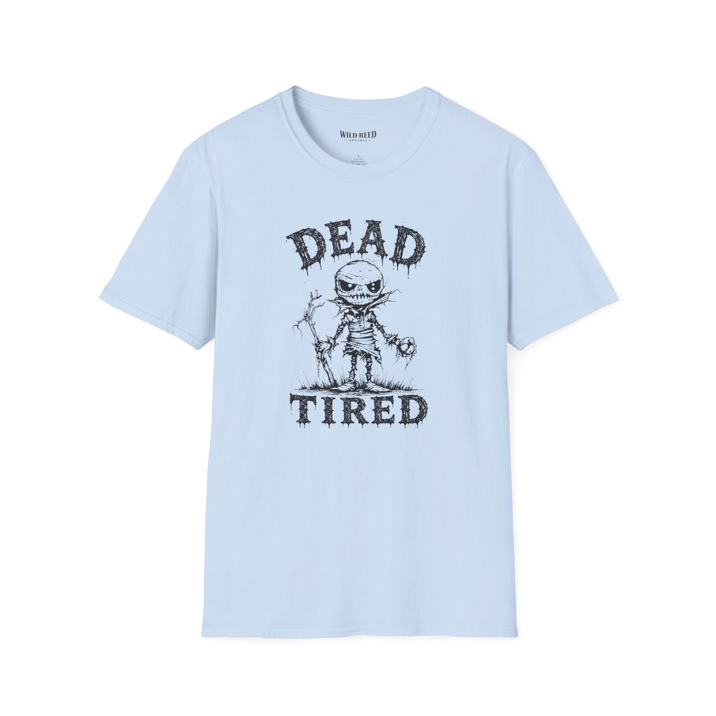 Dead Tired Scarecrow Halloween T-Shirt