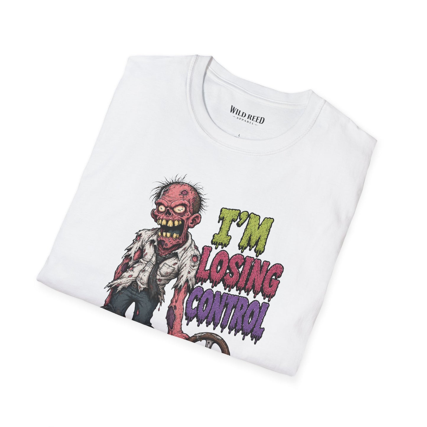 I’m Losing Control Funny Zombie Graphic Tee