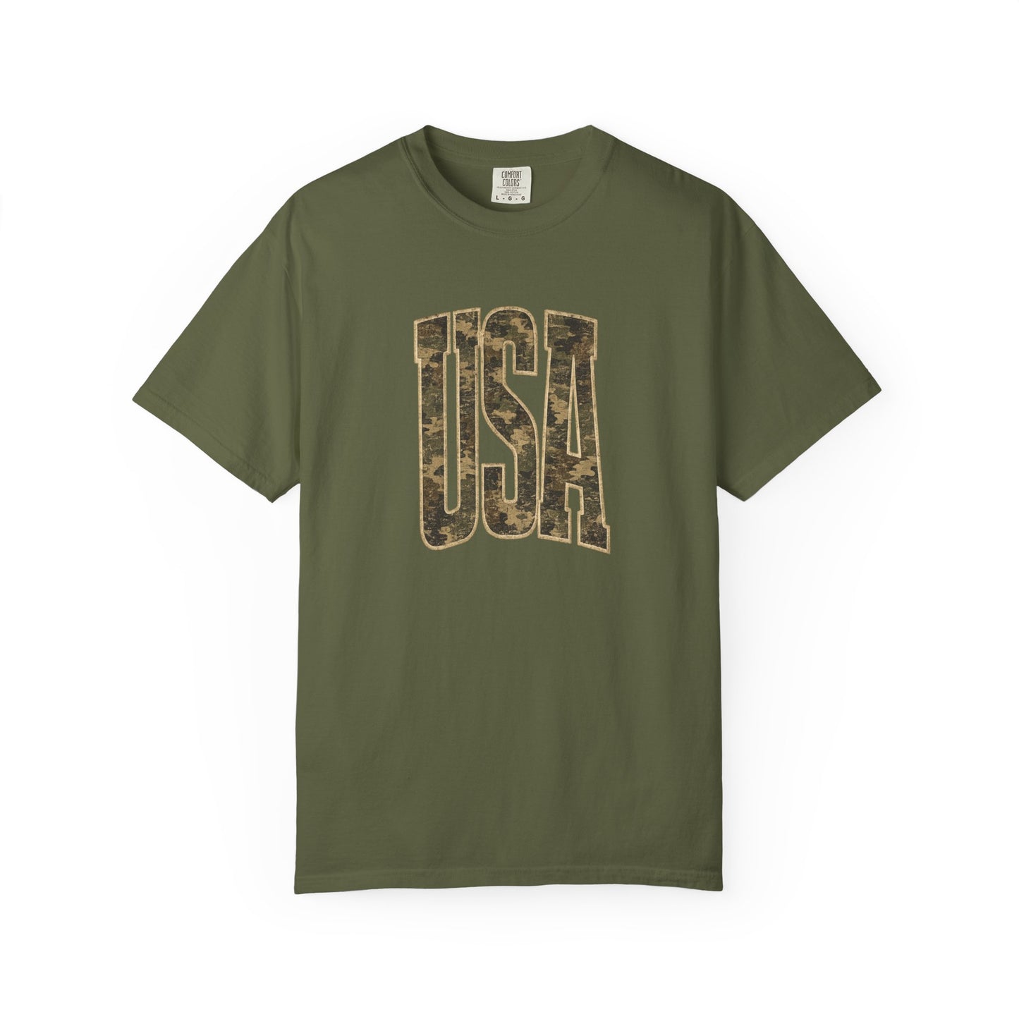 Vintage USA Camo Graphic Tee