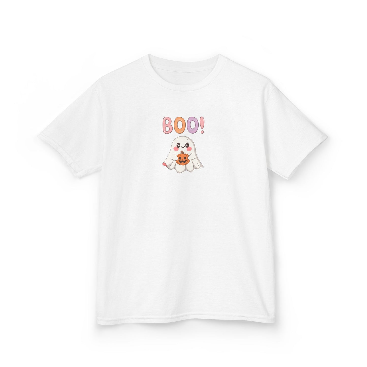 BOO Ghost Kids Halloween T-Shirt