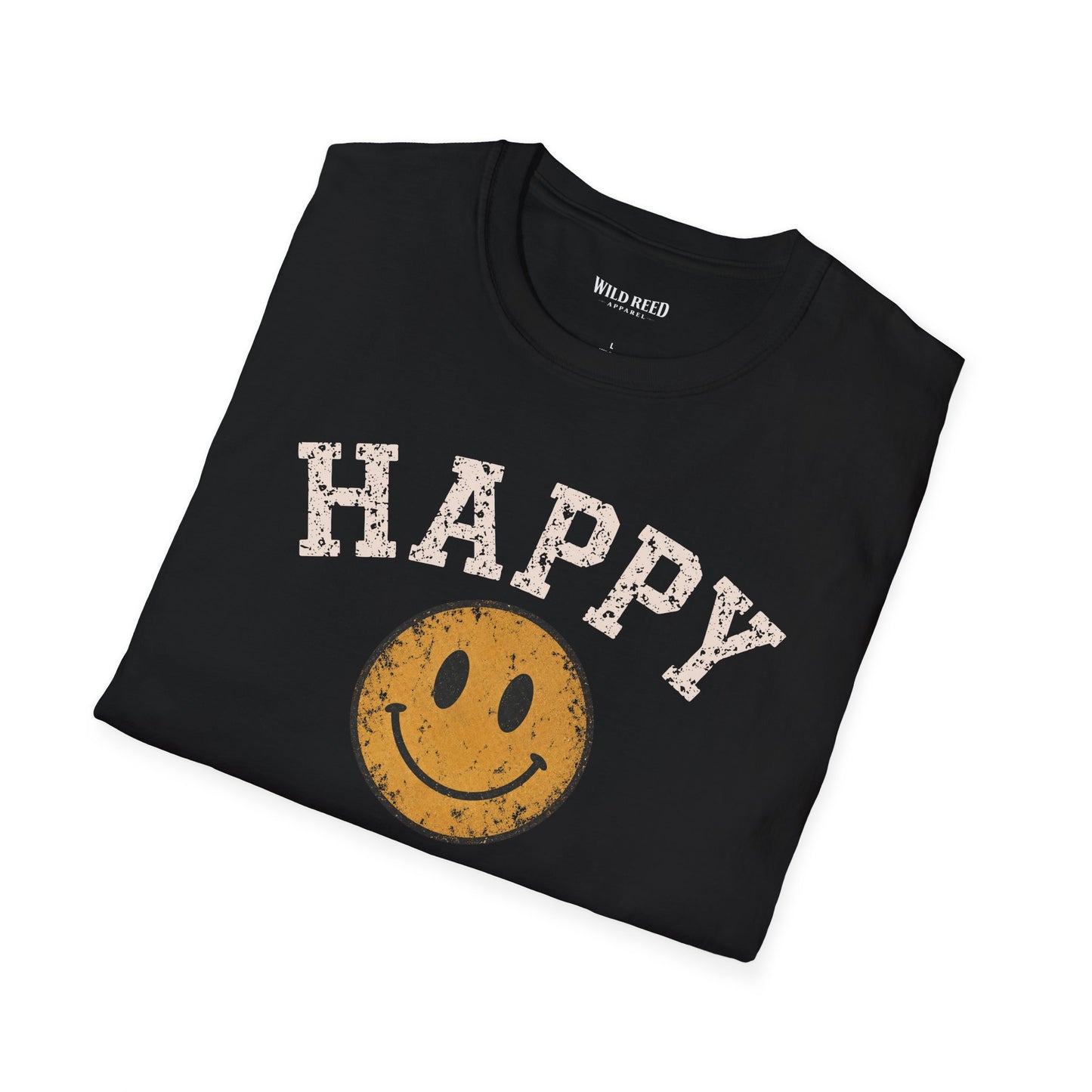 Happy to See Your Face Teacher Shirt | Back to School Tee | Retro Smiley Graphic T-Shirt