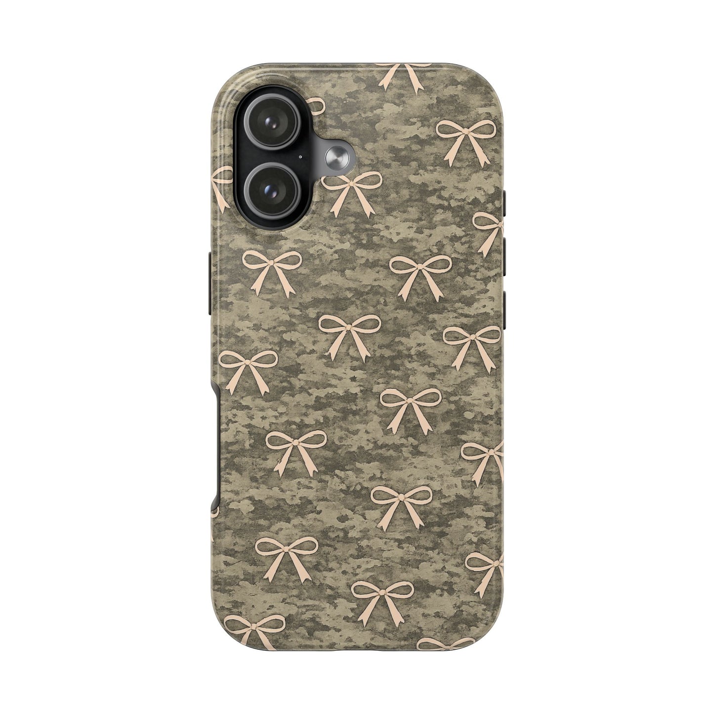 Camo Pink Bow Phone Case – Cute Western Aesthetic