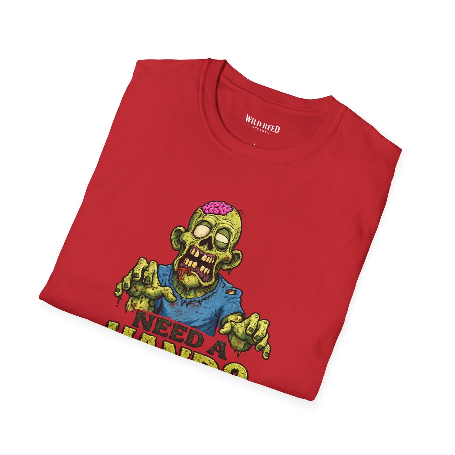 Need a Hand? Funny Zombie Graphic Tee