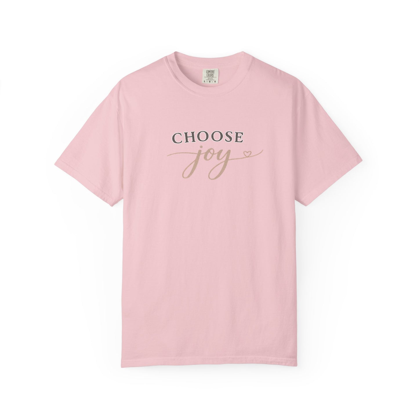 Choose Joy T-Shirt — Inspirational Minimalist Tee