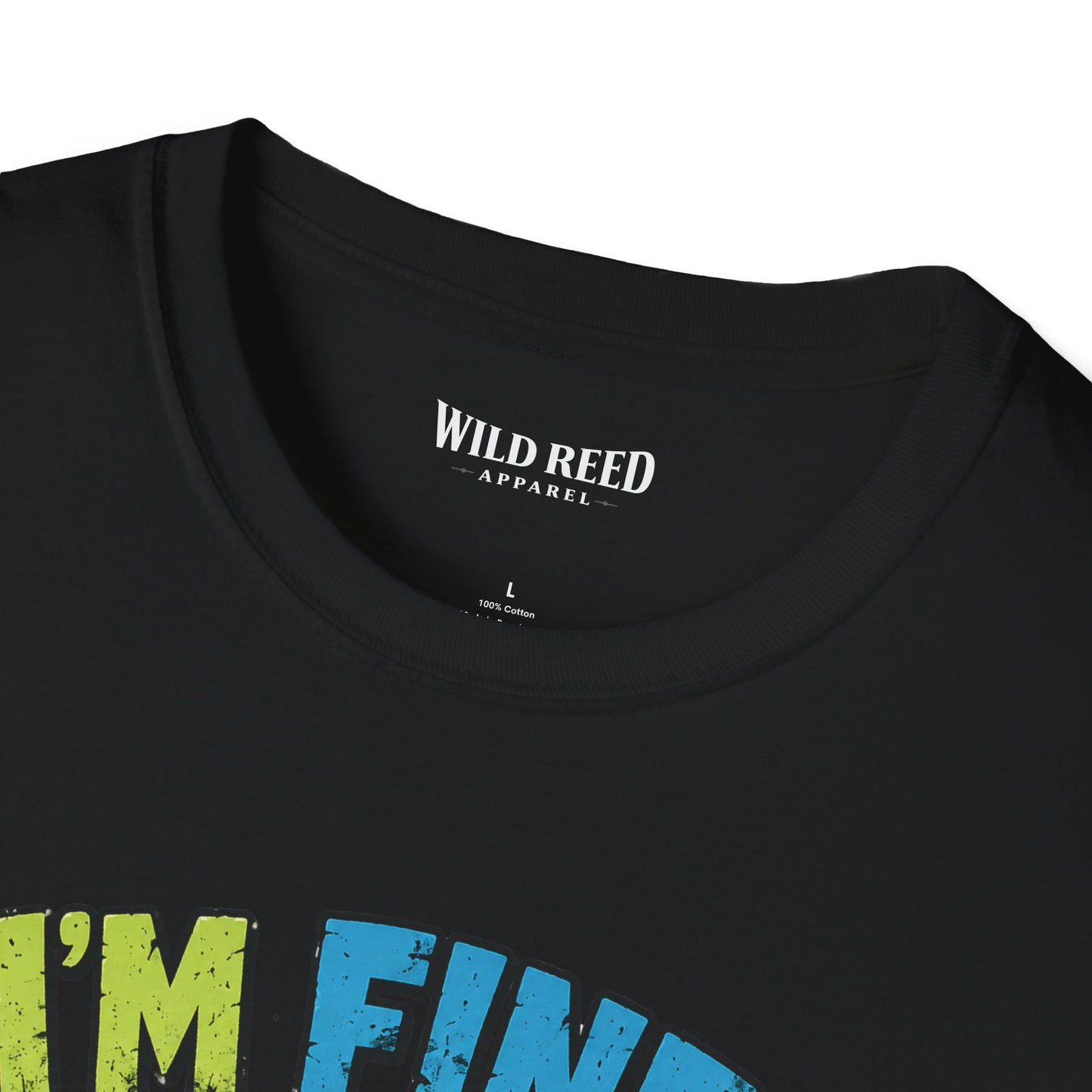I’m Fine Really Funny Zombie Graphic Tee