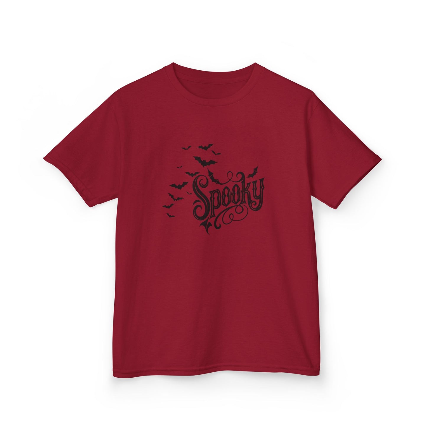 Spooky Bats Kids Halloween T-Shirt | Cute Bat Youth Graphic Tee
