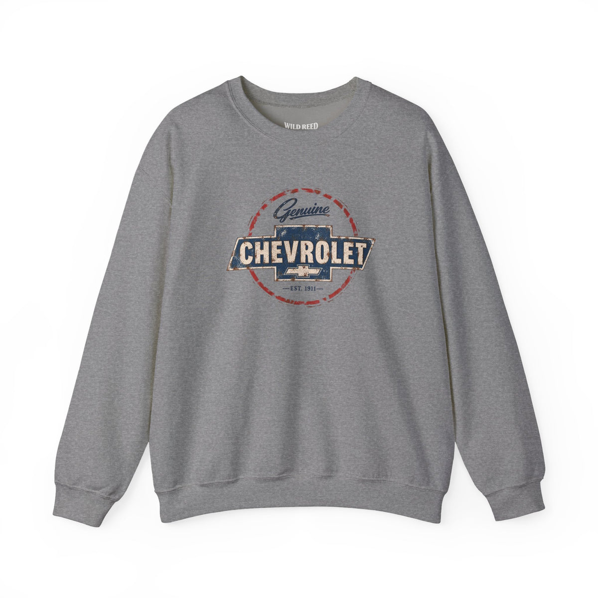 Vintage Genuine Chevrolet Crewneck Sweatshirt | Retro Classic Car Pullover