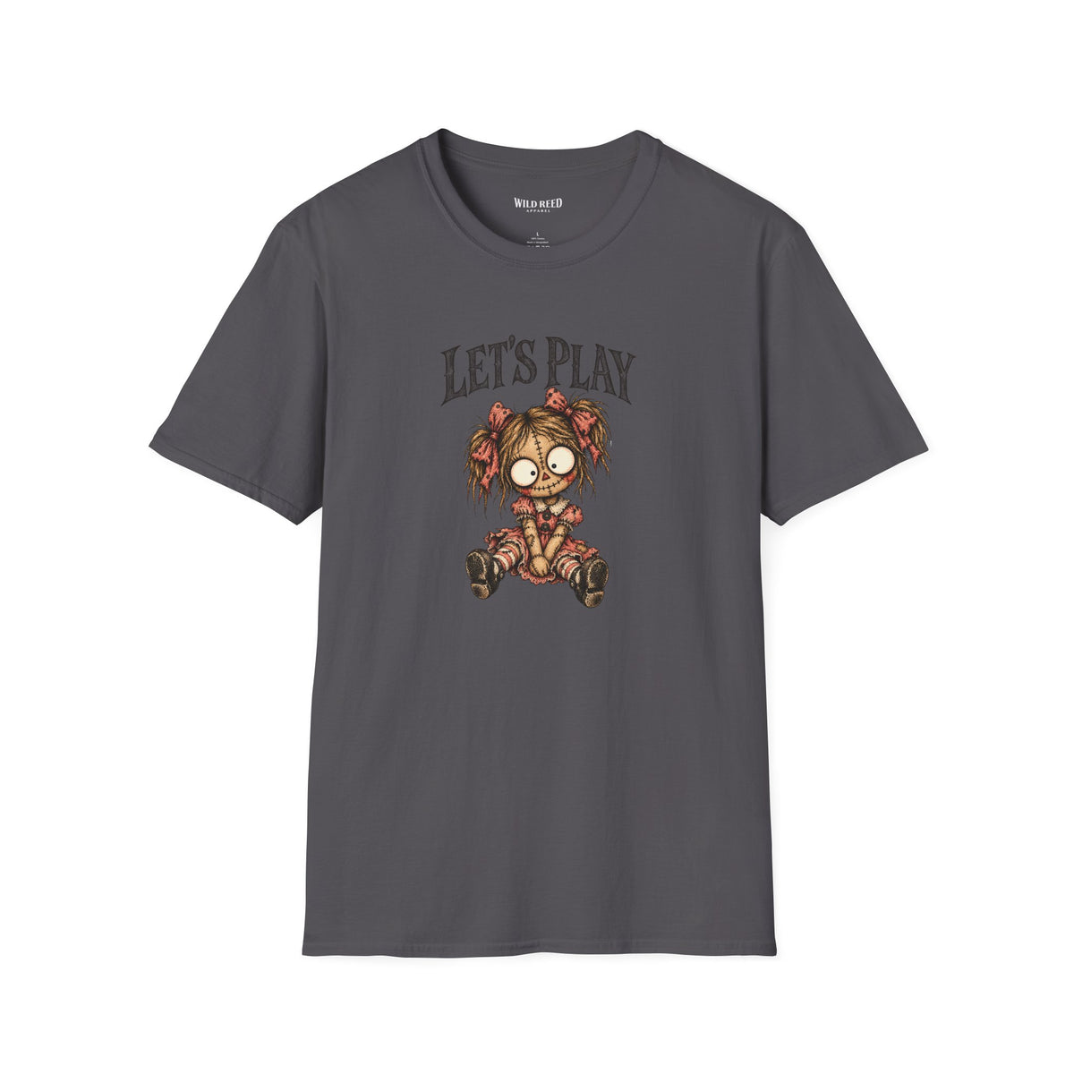 Let’s Play Creepy Doll Halloween T-Shirt
