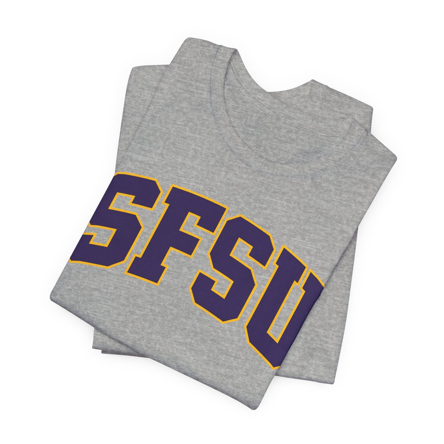 SFSU Collegiate Tee — Vintage Varsity Lettering Shirt