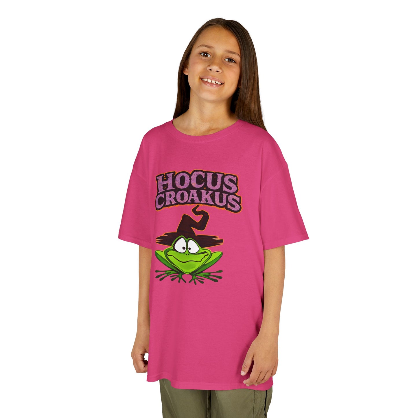 Hocus Croakus Frog Kids Halloween T-Shirt